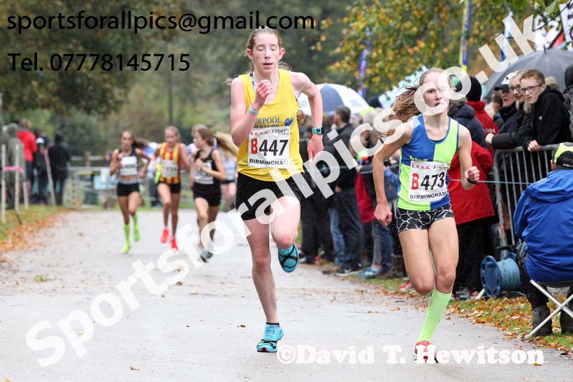 Girls under-15s 3 Stage Relay, 2018 ERRA 6 and 4 Stage and Youngsters Relays. Photo:  David T. Hewitson/Sports for All Pics